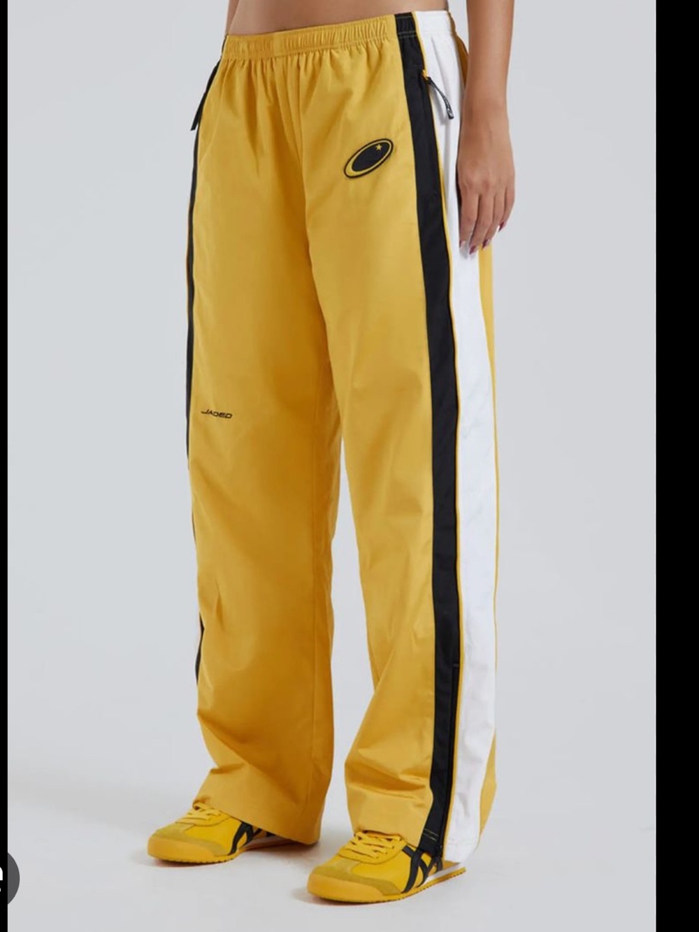 Jaded London: yellow track pants